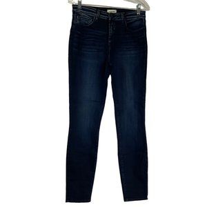 L'agence Jeans Women's Sz 29 Blue Dark Wash High Rise Skinny Stretch $255 Nwot